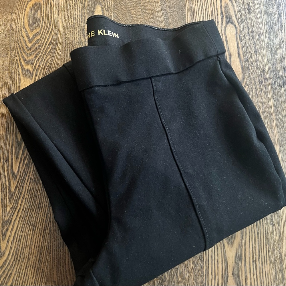 Anne Klein Black Leggings Lg - Picture 4 of 4